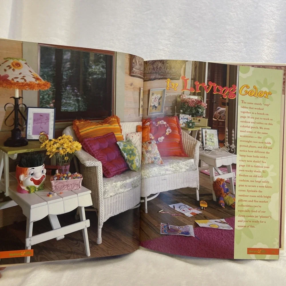 Flea Market Finds Before & After Home Decorating‎ Makeover Leisure Arts Book
